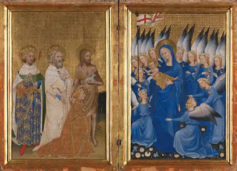  The Wilton Diptych:  A Tapestry Woven With Devotion and Symbolism